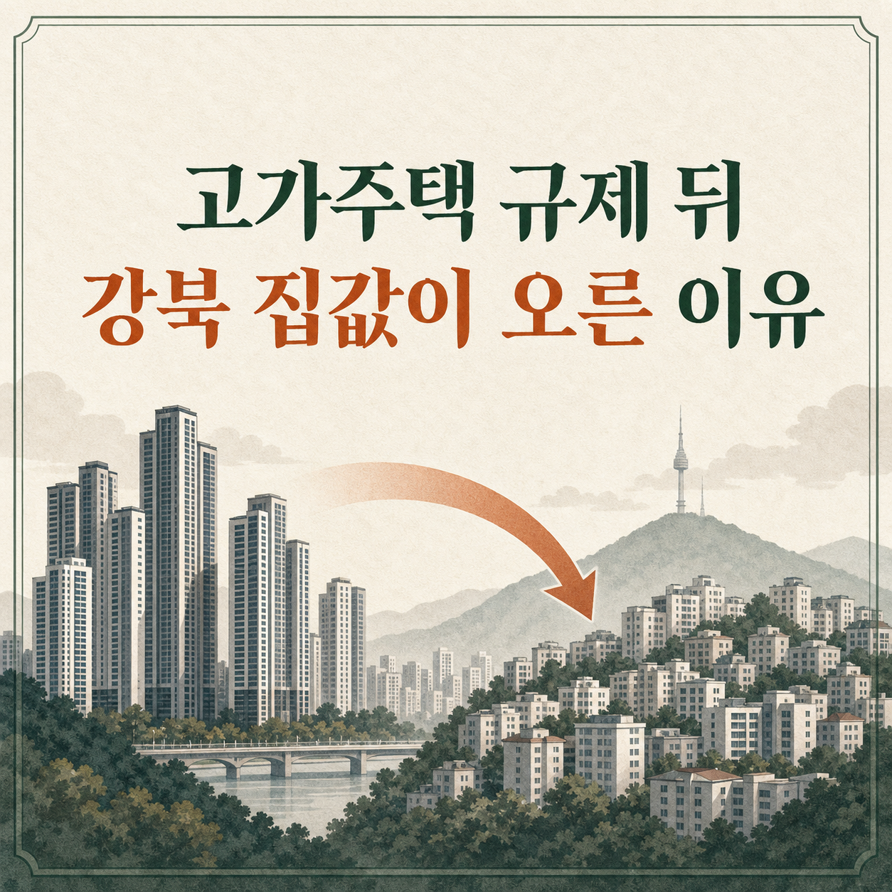고가주택 규제 뒤 강북 집값이 오른 이유 대표 이미지