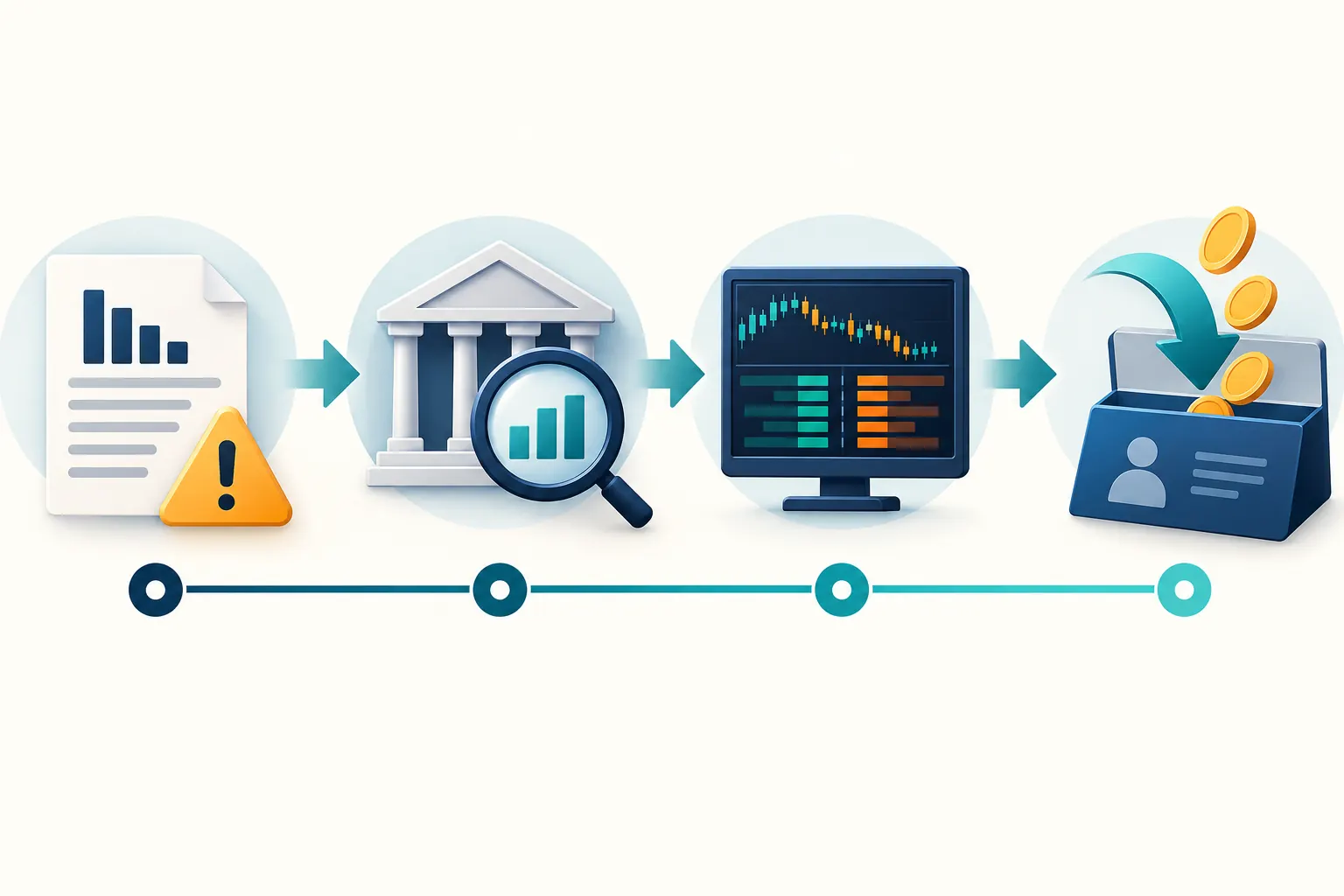 ETF 관리종목 지정부터 거래 종료와 순자산가치 정산까지의 흐름